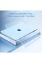 متوافق مع حافظة MacBook Air 13 2026-2022، أزرق سماوي كريستالي - 5