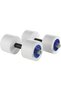 Water Weights, Aquatic Dumbbells for Pool Fitness, 2 Foam Weights with Padded Grip for Water Aerobics, Therapy, Workouts, Pool Exercise Equipment, Aqua Training