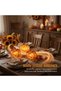 Light up Fall Pumpkin Halloween Pumpkin Decorations Autumn Thanksgiving Pumpkins with LED Lights for Decorating for Desk Table Decor Indoor Garden Indoor Outdoor Decorations, Plastic - 6