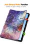 غطاء ذكي نحيف وصلب لجهاز Honor Pad X8a، مع خاصية التشغيل/الإيقاف التلقائي، تصميم درب التبانة - 2