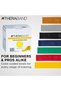 Resistance Band, 50-Yard Roll, Latex Elastic Band for Exercise, Stretching, Physical Therapy, Yoga, Pilates, Home Workouts, Cut-to-Length, Color-Coded Levels - 7