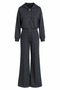 Hooded Zippered Cardigan and Spanish-Cut Sweatpants Set - 6