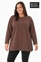 Women's Tunic Plus Size Slim Sweatshirt Spr26Btk990 - 2