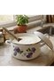 22 cm 4 Liter Purple Violet Enamel Pot - 2