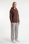 Women's Hooded 3-Thread Fleece Zippered Sweatshirt Jacket - 7