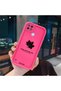 Realme C21 Compatible Pink Red Silicone Maple Leaf Pattern Case Shockproof Camera Protection - 3