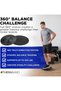 Wobble Board Stability and Balance Trainer, Round Balance Board for Physical Therapy, Core Strengthening, Injury Rehabilitation, Agility Improvement, Coordination Exercise, & Surf Training - 2