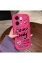 Oppo Reno 14 Pro Compatible Pink Red Silicone Heart Pattern Case Shockproof Camera Protection
