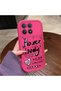 Redmi K90 Compatible Pink Red Silicone Heart Pattern Case Shockproof Camera Protection