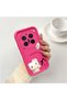 Vivo X200 Pro Compatible Pink Red Silicone Kitty Case Shockproof Camera Protection - 2