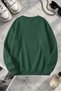 Unisex Printed Crew Neck Sweatshirt - 2