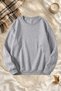 Unisex Printed Crew Neck Sweatshirt - 2