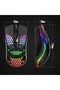 ماوس ألعاب سلكي بأسلاك بإضاءة خلفية LED متغيرة اللون، ماوس بصري USB، ماوس كمبيوتر مجوف، كمبيوتر محمول - 5