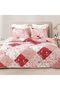 Reversible Patchwork Quilts Twin Size, 2 Pieces, Orange - 7