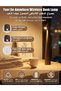 مصباح طاولة LED محمول، مصباح طاولة LED من Xkimos بتحكم باللمس، 3 درجات حرارة لونية قابلة للتعتيم بدون خطوات باللمس - 5