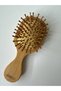 Children's Bamboo Organic Dyed Stitch Character Hair Brush, Comb (15cm) - 4