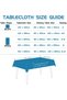 Tablecloth Linen Cotton Washable Tablecloth Rectangular Table Cloth Washable for Home Kitchen Dining - 7