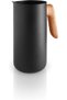 Eva Solo Nordic Kitchen Jug 1.4L – Black Stoneware with Oak Handle, Modern Scandinavian Design, Durable Heat-Resistant Pitcher for Water, Juice, Coffee & Everyday Serving - 2