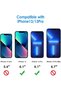 واقي شاشة لآيفون 13/13 برو، عبوة من 3 قطع - 3