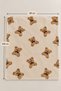 Welsoft Plush Baby Blanket with Brown Teddy Bear Pattern, Soft, Warm, and Cozy Newborn and Baby Blanket - 2