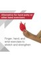 Hand Xtrainer, Non-Latex Hand Exerciser for Progressive Hand Therapy, Strengthen Fingers, Hands and Forearms, Grip Trainer, Strengthener, Helps Relieve Joint Pain, Red, Soft, Beginner - 4