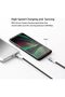 كابل USB إلى USB C بطول 10 أقدام، عبوة من قطعتين (أسود، أبيض) - 4