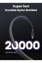 كابل USB C إلى USB C بقوة 240 واط، USB 2.0 نوع C للشحن السريع 5 أمبير (10 أقدام) - 6