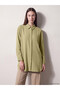 Lcw Modest Khaki Modal Blended Women's Shirt Tunic