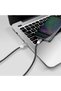 كابل USB إلى USB C بطول 10 أقدام، عبوة من قطعتين (أسود، أبيض) - 6