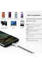 كابل USB إلى USB C بطول 10 أقدام، عبوة من قطعتين (أسود، أبيض) - 5