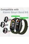 حزام نايلون لـ Xiaomi Mi Band10/9/8، حزام رياضي ناعم قابل للتعديل وقابل للتنفس، بديل لحزام المعصم. - 8