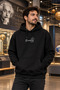 Einstein's Outfit Adult Unisex Fleece Hooded Sweatshirt - 2