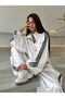 Silk Satin Zippered Top and Bottom Set