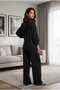 Large Size Oversize Winter Cotton Shirt and Pants Set - 3