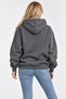 Women's Winter Cotton Lined Oversize Hooded Sweatshirt Hoodie - W237 - 3