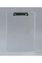 Letter Size Plastic Clipboard, A4 Folding Document Holder with Clip, Waterproof File Folder for Writ