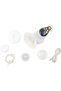 Nouri Auto – Single Electric Breast Pump. Portable Breast Pump with BPA Free Materials Used. 3 Modes to Help Extract Milk. Includes 2 150ml Feeding Bottles, Clear - 3