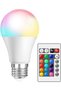 مصابيح LED متغيرة الألوان RGB مع جهاز تحكم عن بعد، مصباح LED قابل للتعتيم، قاعدة لولبية E26، تعادل 40 واط