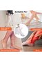Cast Cover (From Ankle Upto Thigh) | Cast Cover Waterproof For Left & Right Legs| To Protect Bandage Against Water Exposure During Bath/Shower, Protect the Injury - Universal (Grey) - 6