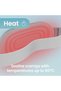OVA Therma Belt – Portable Menstrual Heating Pad with Massage and Heat for Quick Relief from Period Pains, Endometriosis, UTI's and More. Blue, One Size - 3