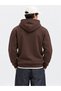 Men's Winter Cotton Lined Oversize Hooded Sweatshirt Hoodie - E237 - 6