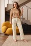 Premium Soft Waffle Women's Pajama Set – Soft Textured Warm Winter Long Sleeve Pajamas - 2