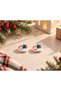 Handmade Murano Glass Christmas Candy Cane Beads (2 Pieces)