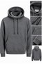 Women's Winter Cotton Lined Oversize Hooded Sweatshirt Hoodie - W237 - 5