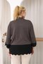 Stone Detailed Glittery Blouse - 8
