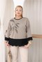 Stone Detailed Glittery Blouse - 2