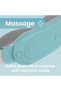 OVA Therma Belt – Portable Menstrual Heating Pad with Massage and Heat for Quick Relief from Period Pains, Endometriosis, UTI's and More. Blue, One Size - 4