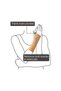 Vissco Elastic Pullover Wrist Support – Compression Wrist Brace for Sprains, Strains & Post-Cast Recovery, Anatomical Support Sleeve for Men & Women, Medium (Beige) - 5