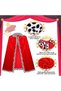 King Costume Set Red Cloak Golden Crown And Scepter Set Prince Capes Halloween Costume for Kids Teen Adult - 4
