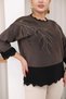 Stone Detailed Glittery Blouse - 7